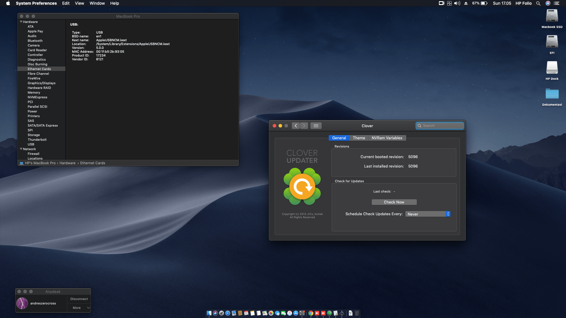 HP Elitebook Folio G1 P2C90AV [Intel HD 515] 8